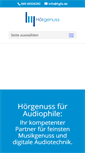 Mobile Screenshot of hgfa.de