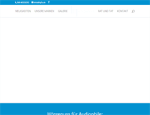 Tablet Screenshot of hgfa.de